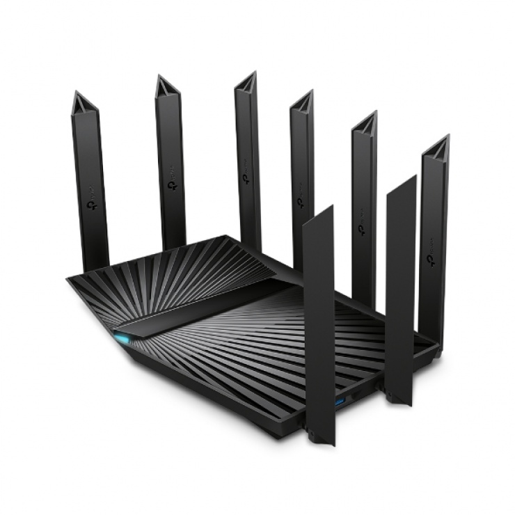 Imagine Router Tri-Band Wi-Fi 6 AX6600, TP-LINK ARCHER AX90